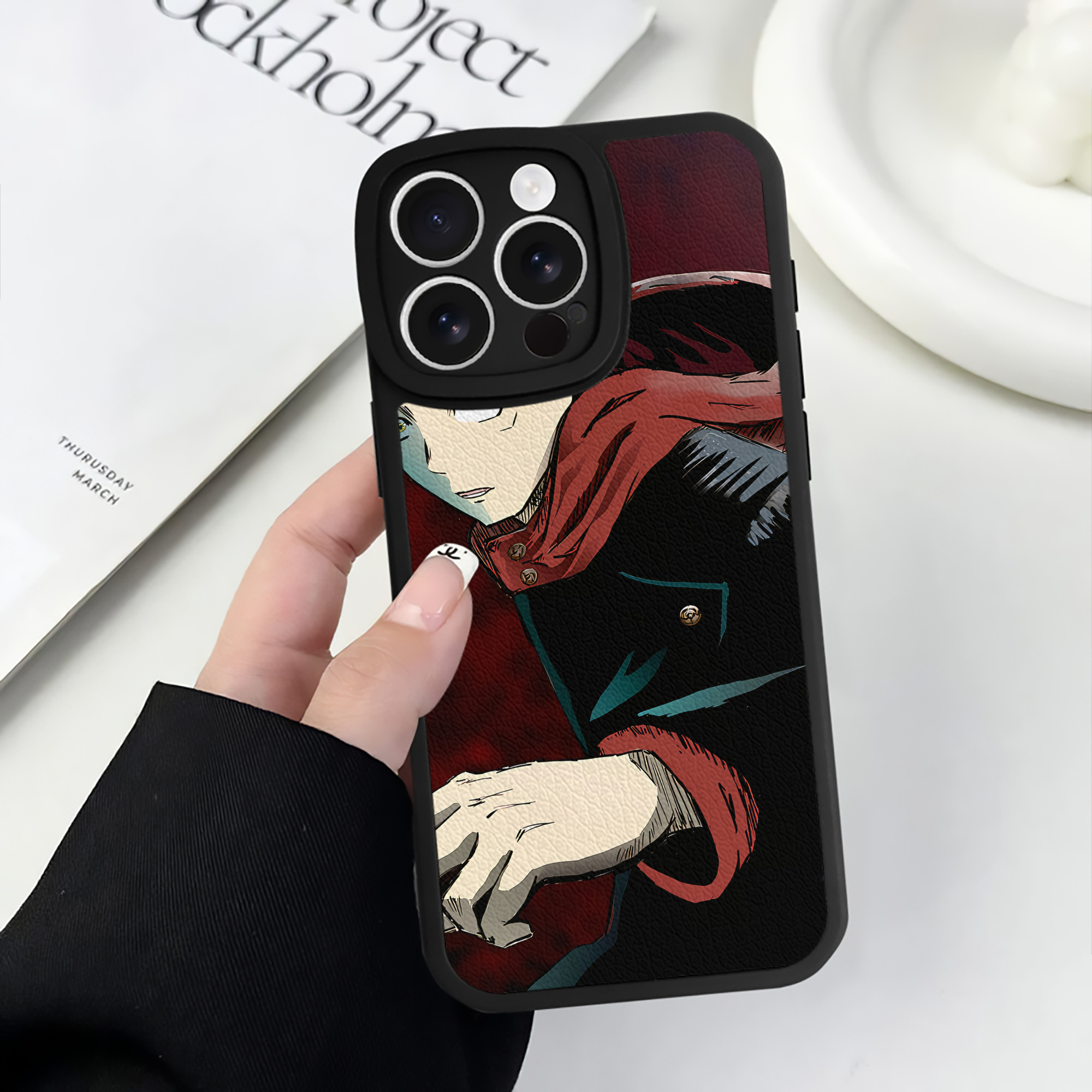 （画像用） SPY×FAMILY间谍家家酒 【iPhone 16シリーズ対応】シリコンスマホケース（レザー調） 材質：シリコン